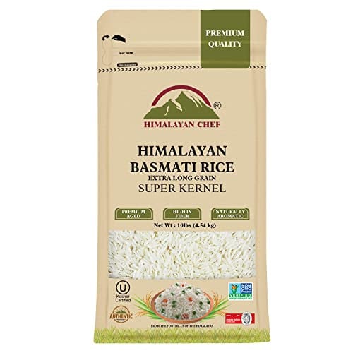 Himalayan Chef Basmati Rice 10 lbs Deal
