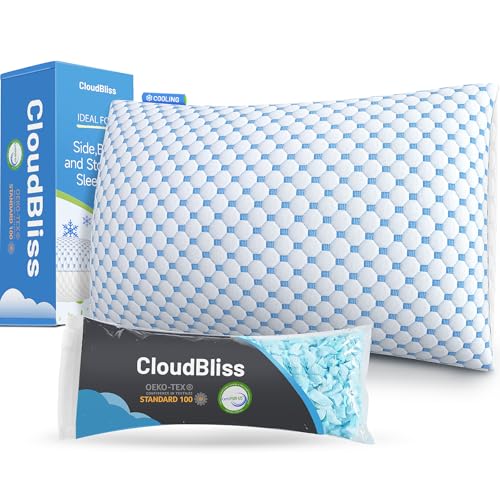 CloudBliss Shredded Memory Foam Cooling Pillow Deal