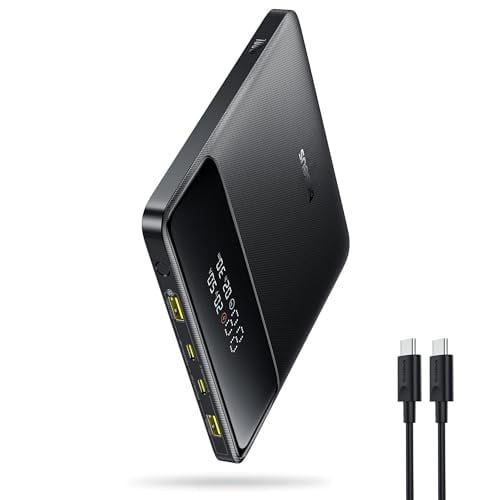 Baseus Laptop Portable Charger 100W 20000mAh with 2 USB-C & 2 USB-A Ports Deal