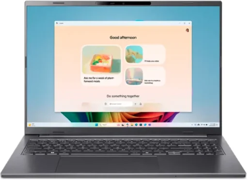 Acer Aspire 16 Laptop 16" WUXGA Snapdragon X X1-26-100 16GB RAM, Refurbished