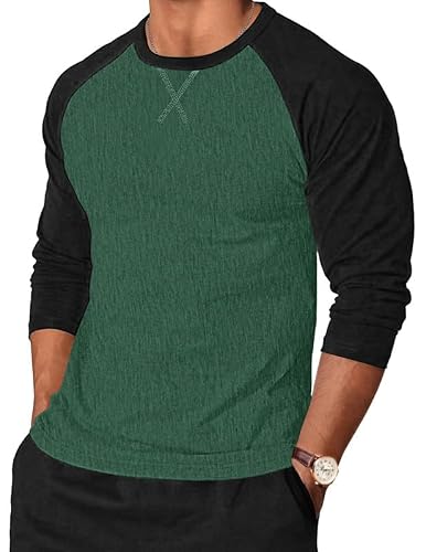 Men’s Crewneck Long Sleeve T-Shirts Deal