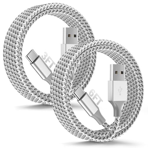 SwaggWood USB-A to USB-C Charging Cable 2-Pack (3' & 6') Deal