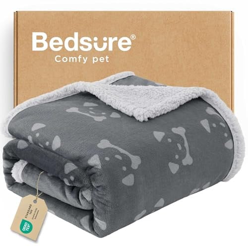 Bedsure Waterproof Reversible Pet Blanket Twin (60 x 80")