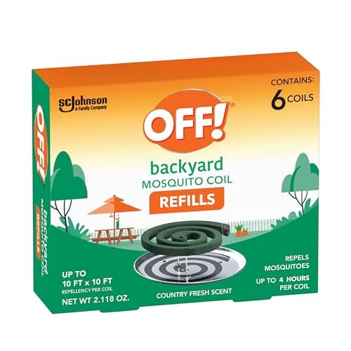 OFF! Backyard Mosquito Repellent Coil Starter Kit