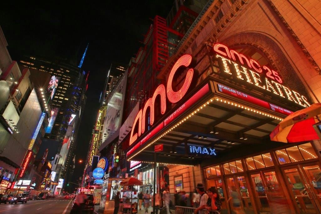 AMC Theatres: 2x Movie Tickets + 2 Small Drinks Deal