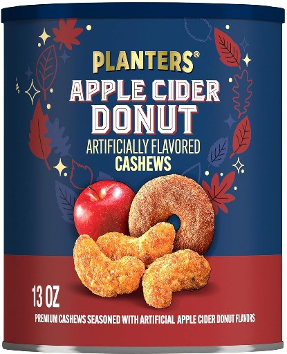 PLANTERS Apple Cider Donut Cashews 13oz