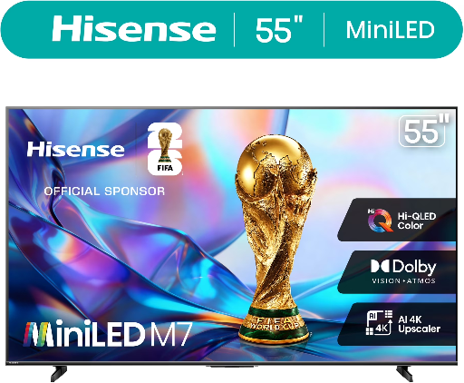 Walmart Electronics Pick: Hisense 55" 4K UHD Mini-LED QLED S deal at Walmart