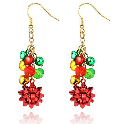 SmileBelle Christmas Bow Earrings