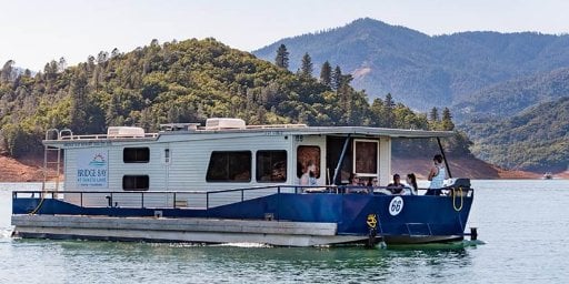 Bridge Bay at Shasta Lake Houseboat Rentals 3 or 5 Nights For Up To 12 People Deal