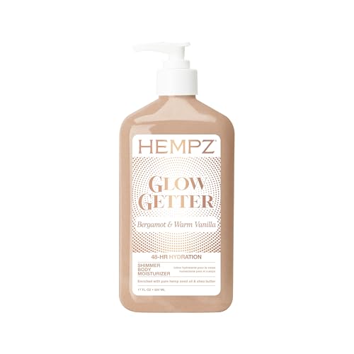 Hempz Glow Getter Moisturizing Body Lotion with Shimmer 17 Fl Oz Deal