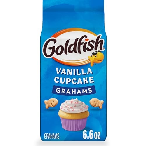 Pepperidge Farm Goldfish Grahams Vanilla Cupcake Baked Grahams 6.6 Oz Bag Deal