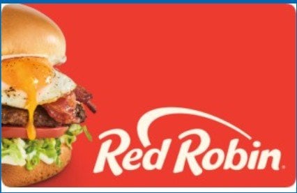 Red Robin or Zaxby's $50 Gift Card Deal