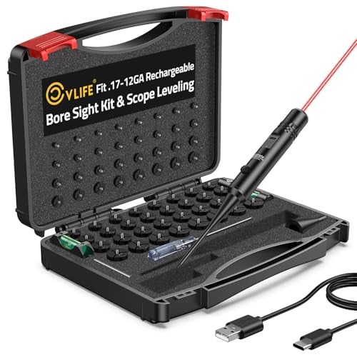 CVLIFE Rechargeable Green/Red Laser Bore Sight Kit Deal