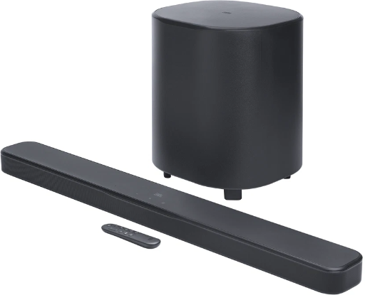 Open-Box JBL Bar 500MK2 750W Peak 5.1-Ch Dolby Atmos Soundbar w/ Wireless Subwoofer