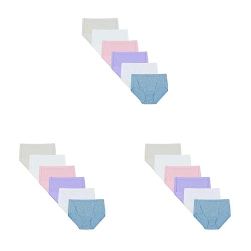 Hanes Women's Underwear Briefs 18-Pack (Size 6, 8) Deal