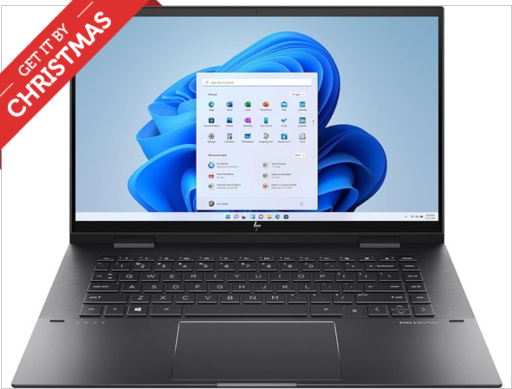 HP ENVY x360 15.6" FHD OLED Touch, Ryzen 7 7730U, 16GB LPDDR4x, 512GB SSD