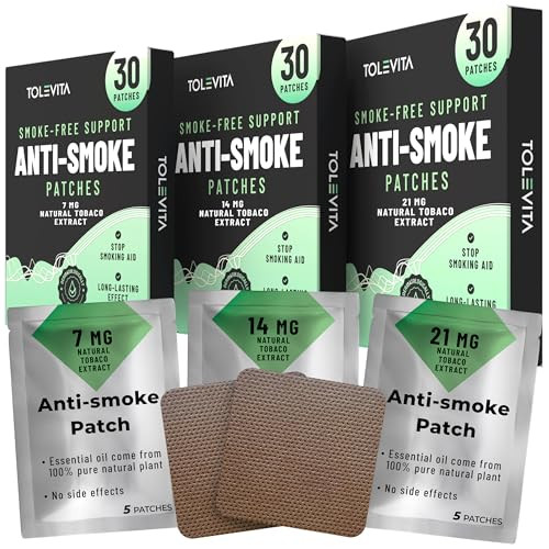 Anti-Smoke Herbal Patches 3 x 30 Patches