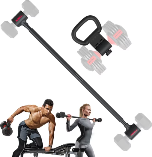 FitRx X-Bell System Dumbbells to Barbell Converter Deal