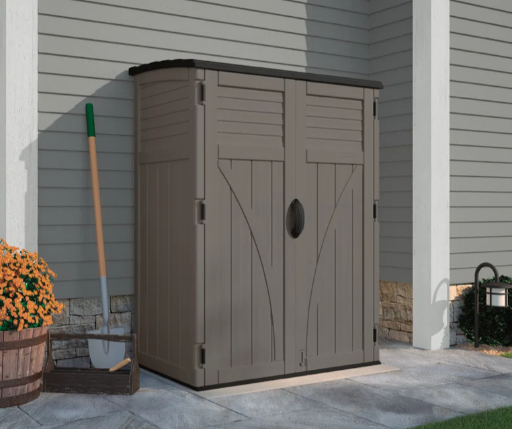 Suncast 54 cu. ft. Resin Vertical Tool Shed