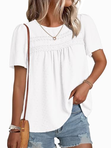 NORACORA Womens Short Sleeve Crewneck Shirts Deal