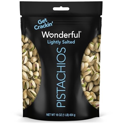 Wonderful Pistachios In Shell, Lightly Salted Nuts, 16 Ounce Resealable Bag Deal