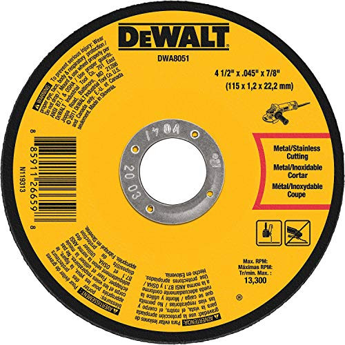 DeWalt 4.5" 7/8" Metal Cut-Off Wheel