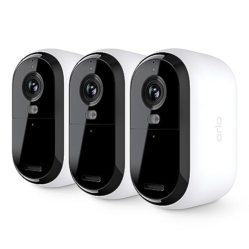 Arlo Essential Outdoor Security Camera 2nd Generation (3-Pack)