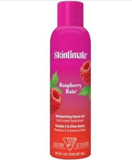 Skintimate Raspberry Rain Womens Moisturizing Shave Gel 7 Ounce
