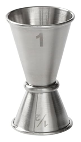 American Metalcraft JG1 Japanese-Style Stainless Steel Jigger (1/2-oz x 1-oz)