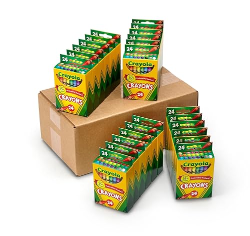 Crayola Crayons Bulk 24-Pack Deal