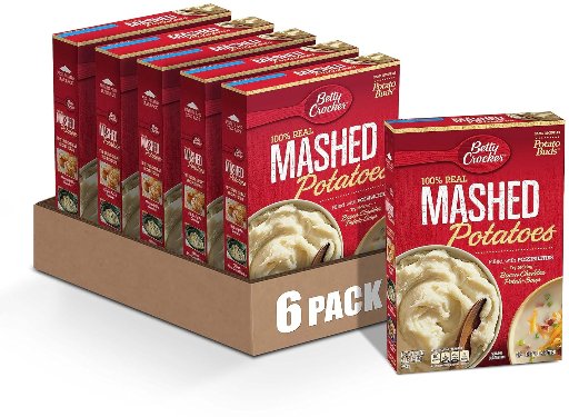 Betty Crocker Gluten Free Potato Buds 28 oz (Pack of 6)