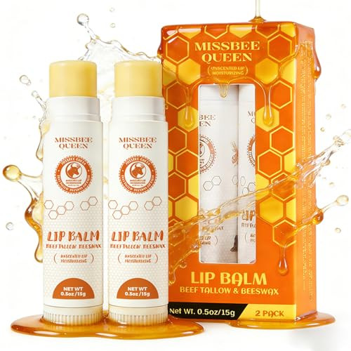 Beed Tallow Lip Balm 2-Pack