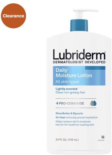 Lubriderm Daily Moisture Lotion + Pro-Ceramide Fragrance Free 24.0 fl oz Deal