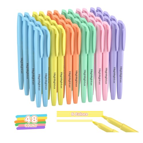 Bulk 48 Count Pastel Highlighters Deal