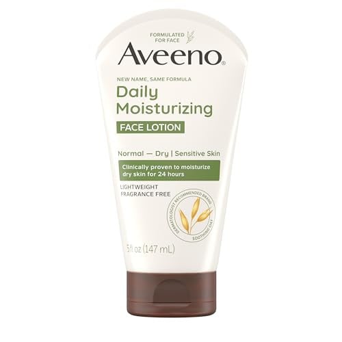 Aveeno Daily Moisturizing Face Lotion w/ Prebiotic Oat 5-Ounce Deal