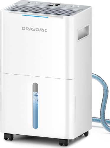 Dravonic 1500 Sq.Ft 21 Pint Dehumidifier