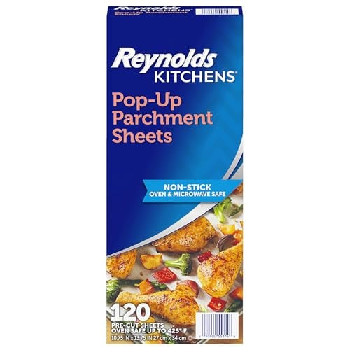 Reynolds Kitchens Pop-Up Parchment Paper Sheets 120 Count Deal