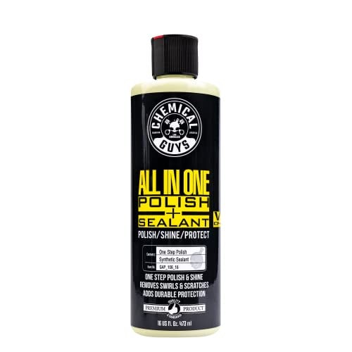 (Prime Deal) Chemical Guys 16-Ounce All-in-One Polish + Shine + Sealant