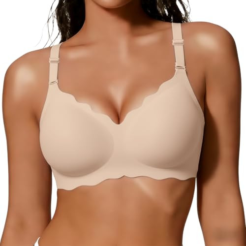 COCOMARTS Jelly Bras for Women Push Up Wireless Bralettes 