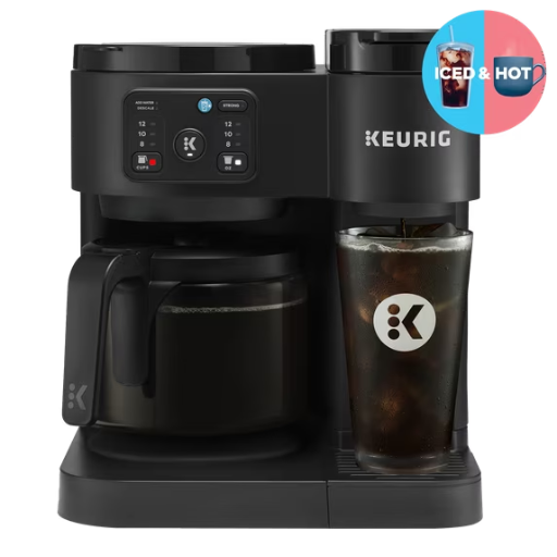 Keurig K-Duo Essentials Hot & Iced Single-Serve K-Cup Coffee Maker with Carafe
