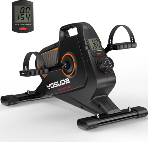 YOSUDA Under Desk Bike Pedal Exerciser with Magnetic Resistance