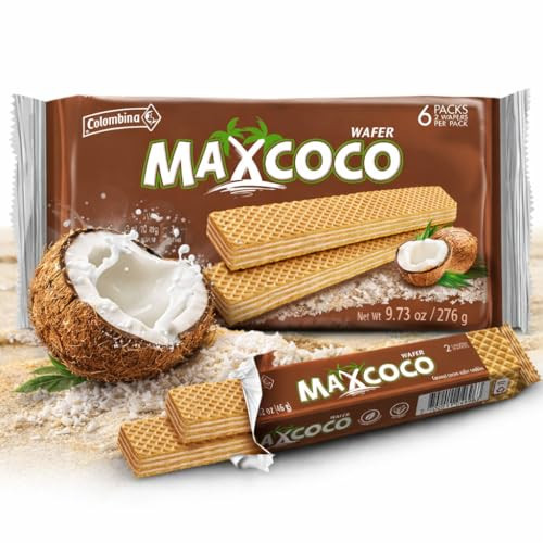 Colombina Maxcoco Coconut Wafer Cookies 9.73 oz