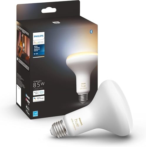 Philips Hue White Ambiance BR30 LED Smart Bulbs