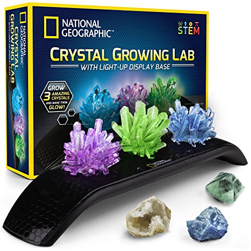 National Geographic Crystal Growing Kit with 3 Crystals Deal
