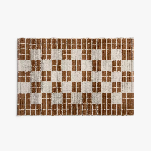 1'6"x2'6" Cotton Tile Tub Mat Deal
