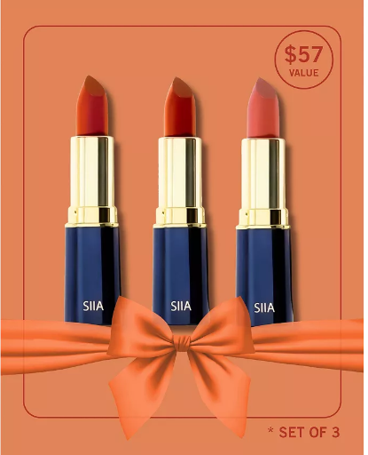 Muse Lip Trio Set - Soft coral 3-Pc.
