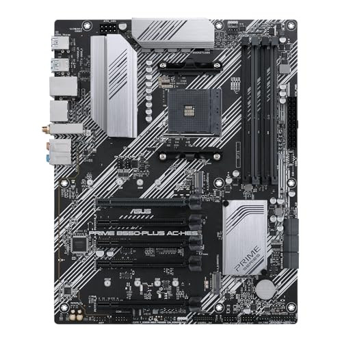 ASUS Prime B550-PLUS AC-HES AMD AM4 ATX Motherboard