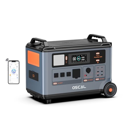 OSCAL PowerMax 6000 Solar Generator
