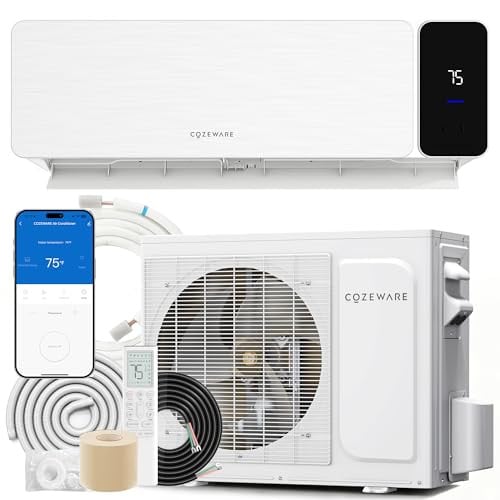 9000 BTU Mini Split Air Conditioner Heat Pump 115V 18 SEER2 Ductless Inverter Deal