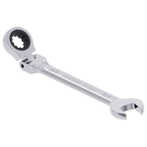 Flex-Head 9/32 Inch Ratcheting Combination Wrench CR-V